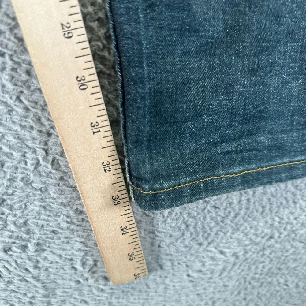 Signature By Levi's S61 Jeans Mens 38x34 Blue Cotton Denim Straight Relaxed Fit